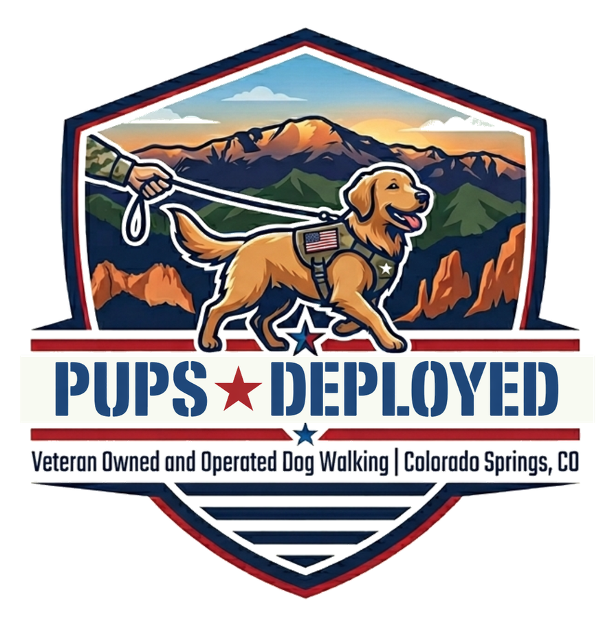 Pups Deployed: Veteran Owned and Operated Dog Walking, Colorado Springs, CO